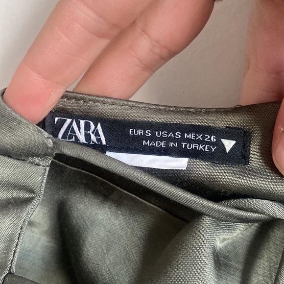 zara silk top - Picture 3 of 3